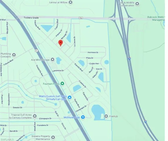 Map / location:   Between  US 41 and I75