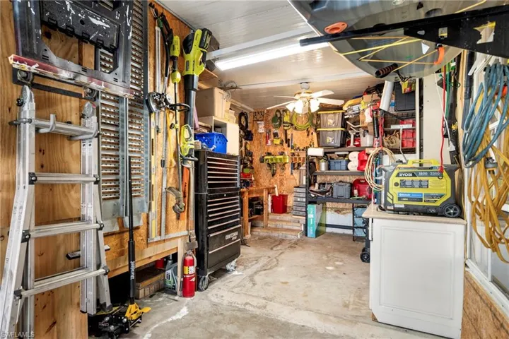 View of storage area