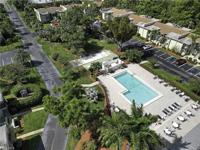 Aerial view of Hidden Gardents