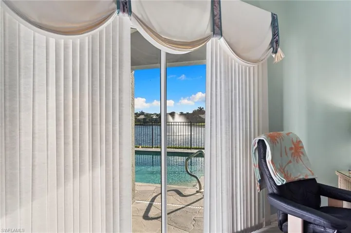 Wake up to this serene view