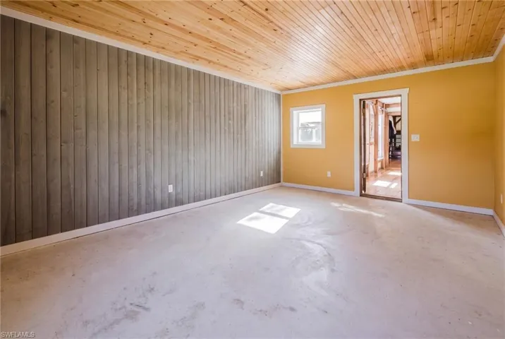 This is a room that was intended to be a Primary bedroom - unfinished