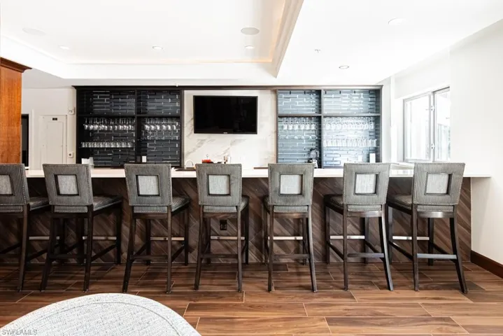 Indoor wet bar