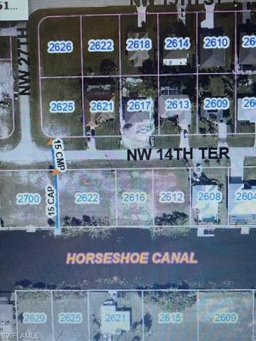 Aerial view of property's location