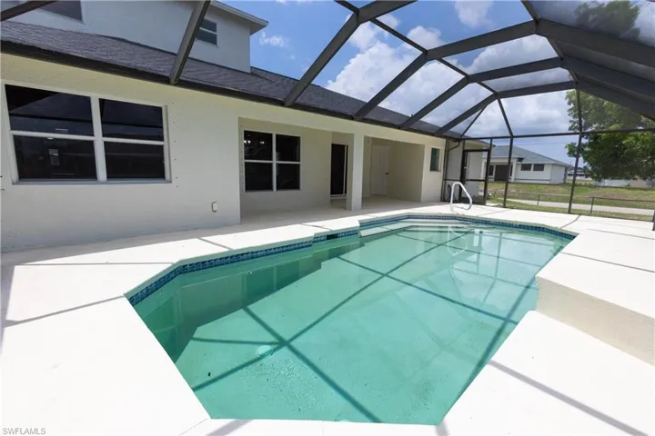 Pool and Lanai Area