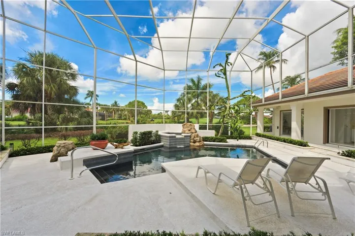 Plenty of room for lounging, entertaining and enjoying the Southwest Florida lifestyle.