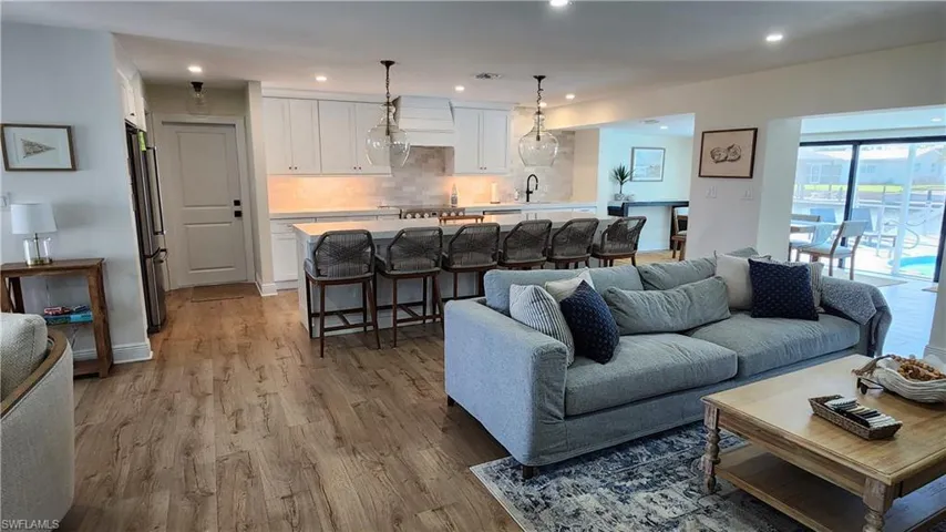 Open concept living room