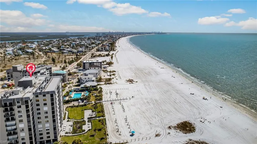 Aerial View of Caper Beach Club on Gulf