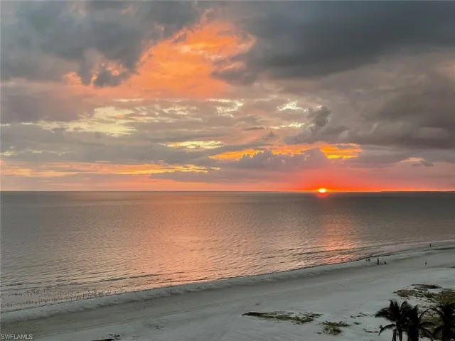 Water view featuring nearby beach