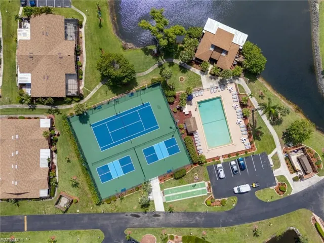 Beautiful community pool, tennis/pickle ball and shuffleboard courts.