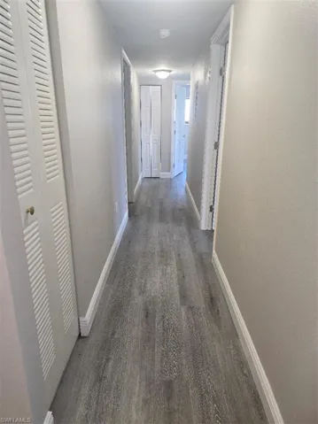 Hallway to Bedrooms and Bathrooms.