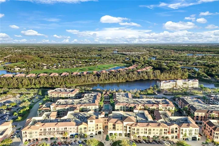 Aerial view of The Residences