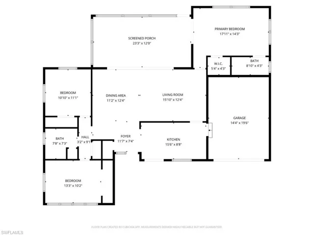 View of room layout