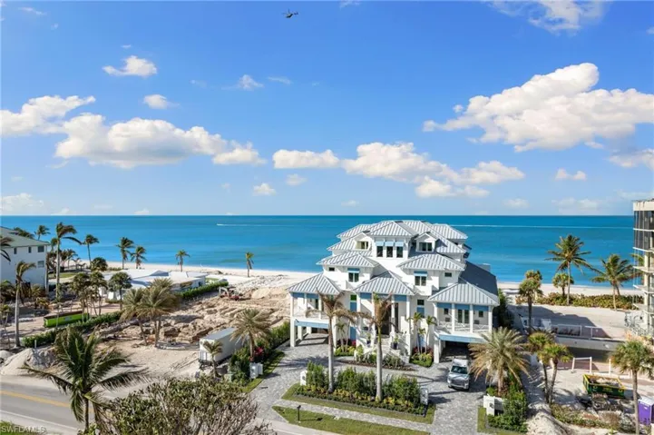 Gulf view. Surrounded by multi million dollar homes