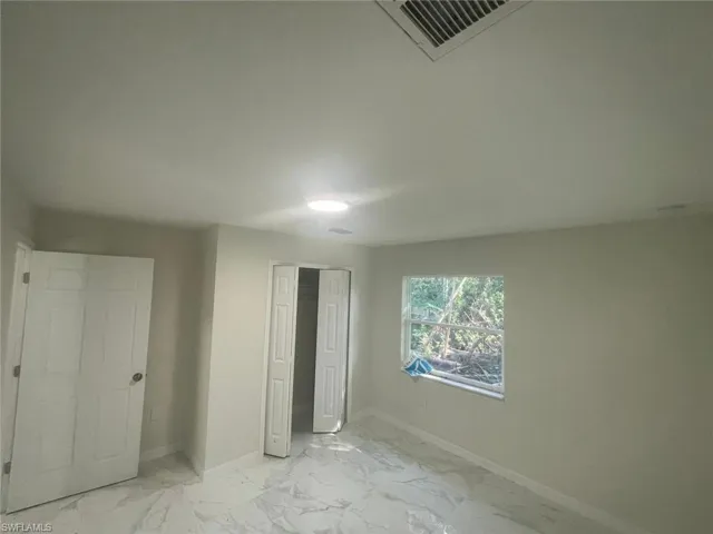 View of unfurnished bedroom