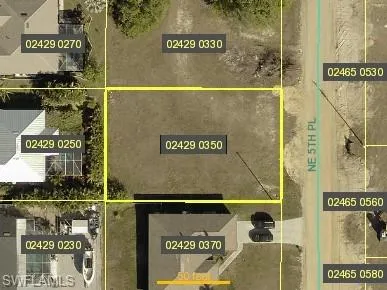 Aerial overview of property's location