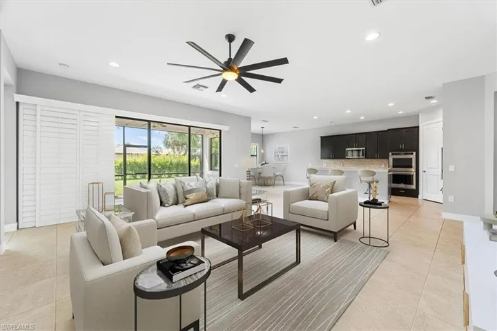 Virtually Staged Living Area