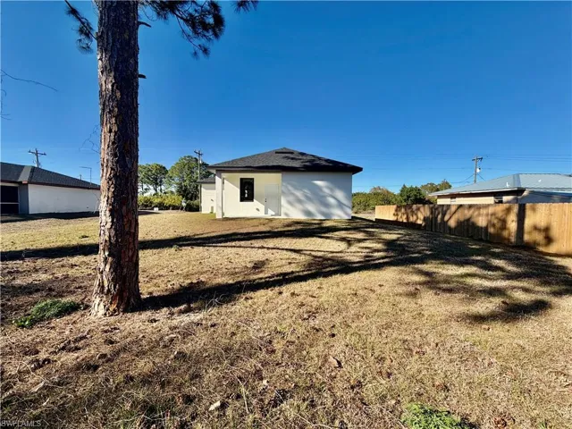 View of yard