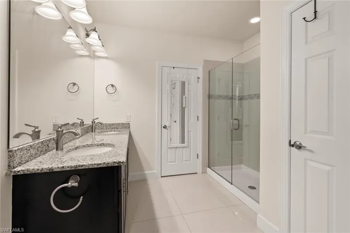 With two walk-in closets