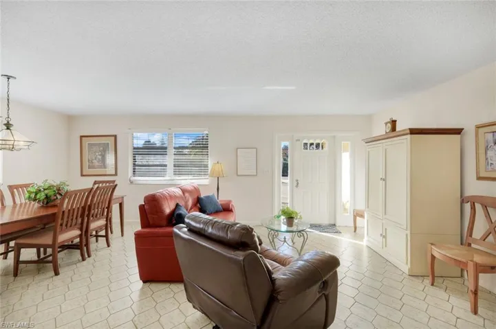 Easy care tile flooring