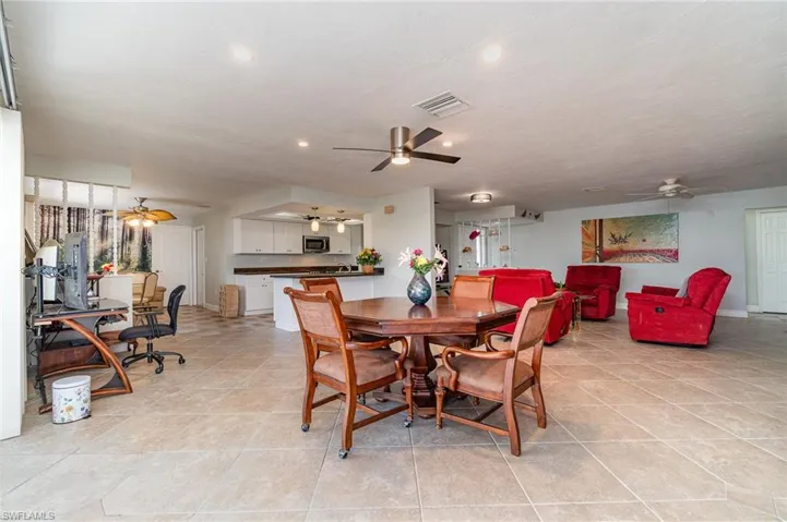 This wide open layout is perfect for entertaining