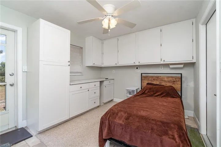 Being used as a 4th bedroom, this is a Laundry Room (12' x 10'), with more storage space