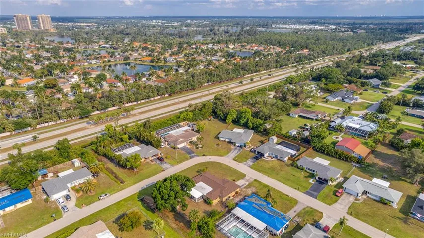 Aerial View of 1677 S Fountainhead Rd. Fort Myers, FL 33919