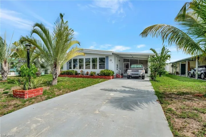Long driveway