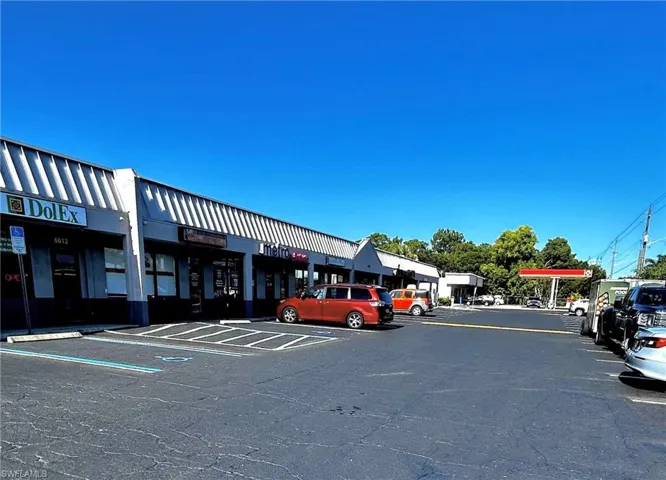 View of uncovered parking lot