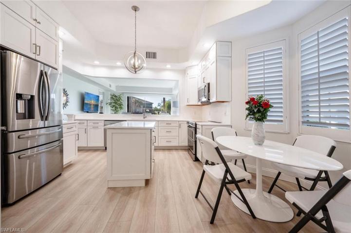 Well designed kitchen with Stainless Steel Appliances.