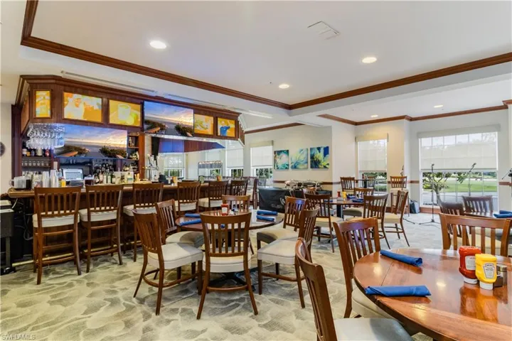 Clubhouse bar