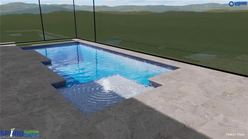 VIRTUAL RENDERING OF A POSSIBLE POOL