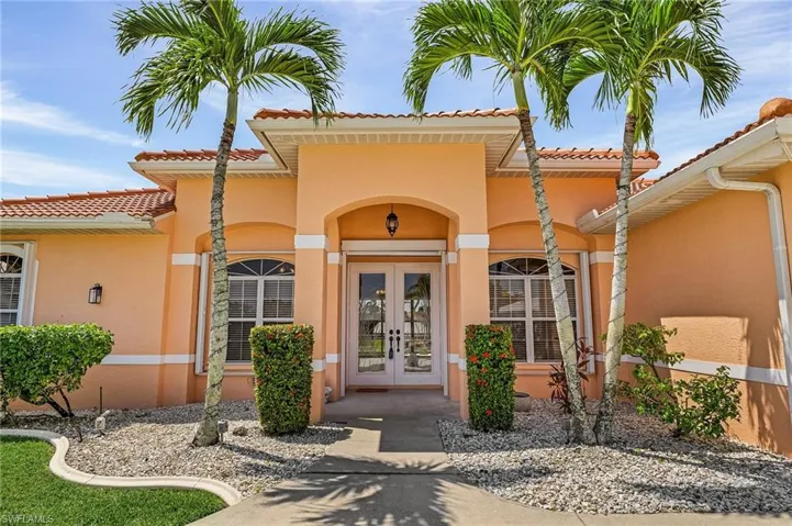 Circle Driveway with ample parking.