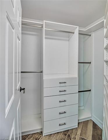 Primary suite closet