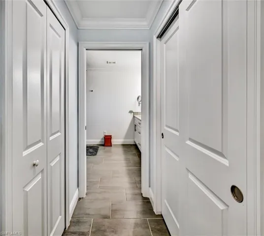 His and hers closets