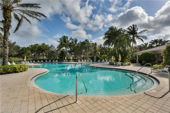 Pool featuring a patio