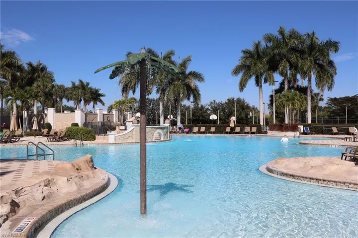 View of pool