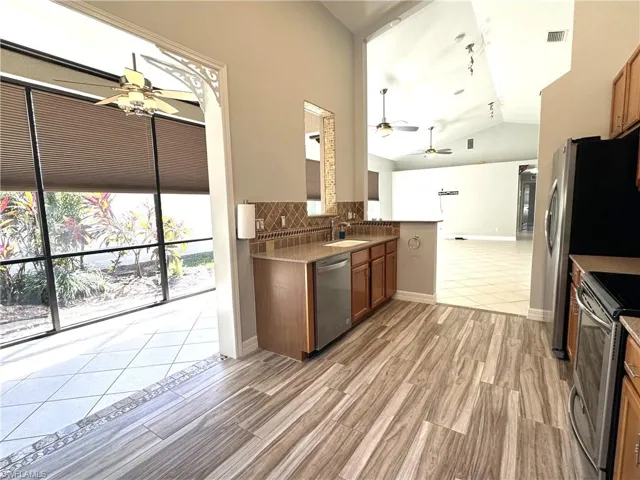 Kitchen/Enclosed Sunroom