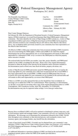 FEMA LETTER