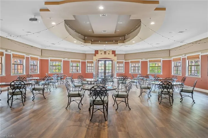 Gathering room at the Rapallo.