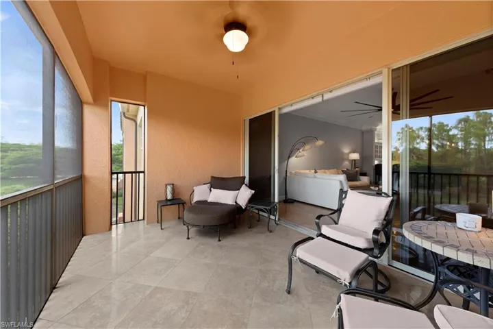 Your private lanai offers breathtaking views of the serene lake and surrounding nature preserve.