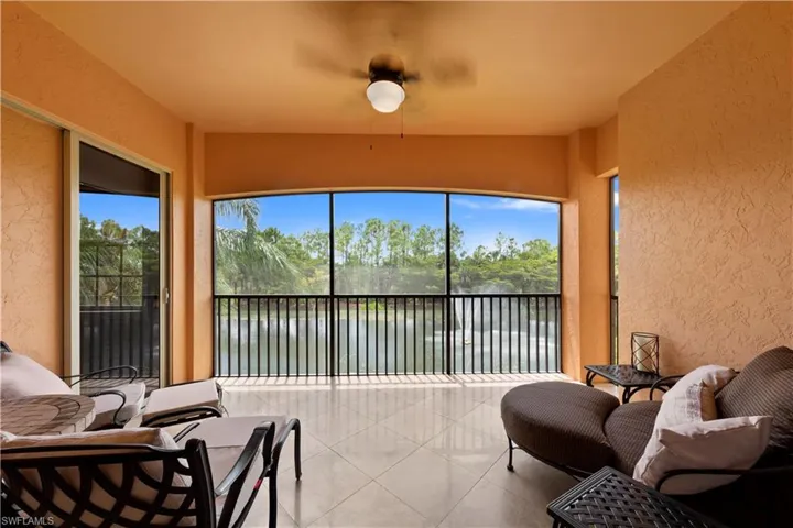 Spectacular water and preserve view from your lanai