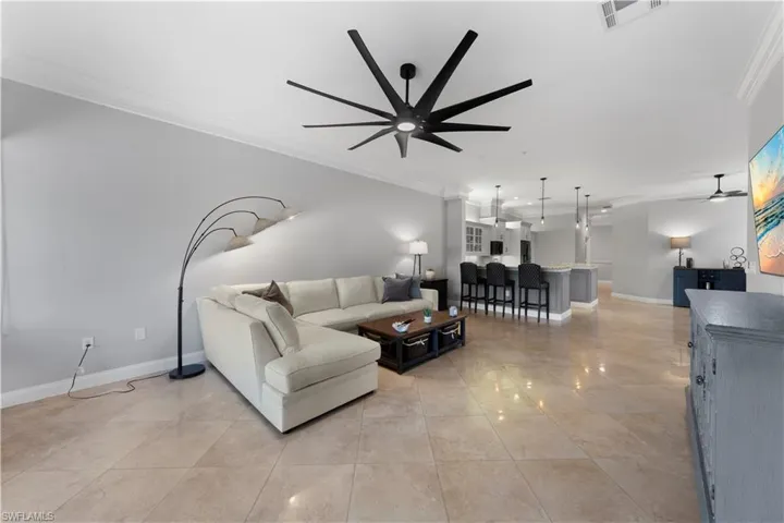 Open floor plan