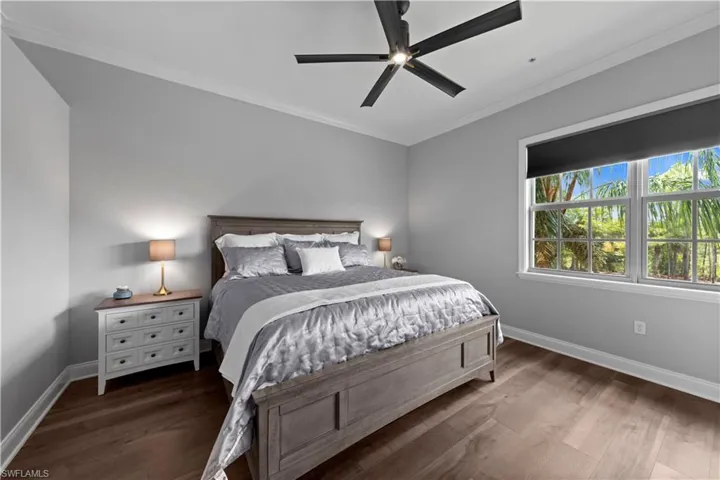 Tranquil water views from your primary suite