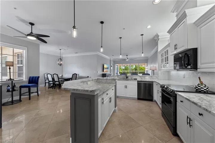 Spacious open floor plan