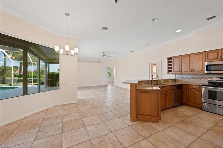 Open Kitchen, Breakfast Nook and Family Room