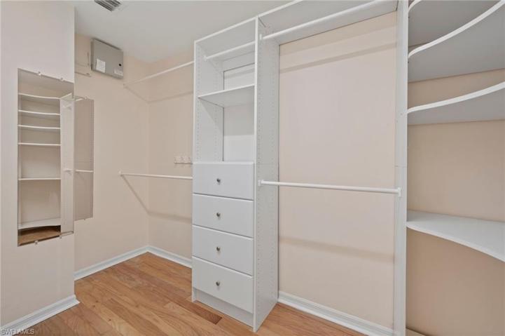 Primary Closet w Built-Ins