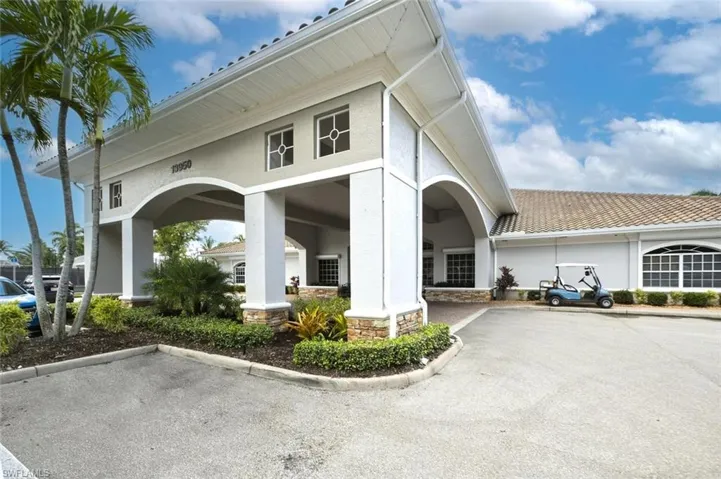 Club House Front of Structure