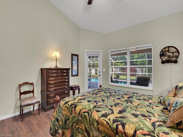 Primary Suite with Views of Pool and Yard