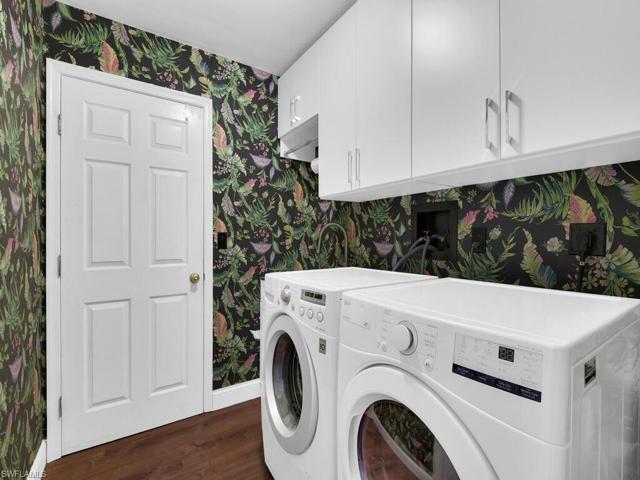 Laundry Room Off Main Living Area with Entrance to Garage