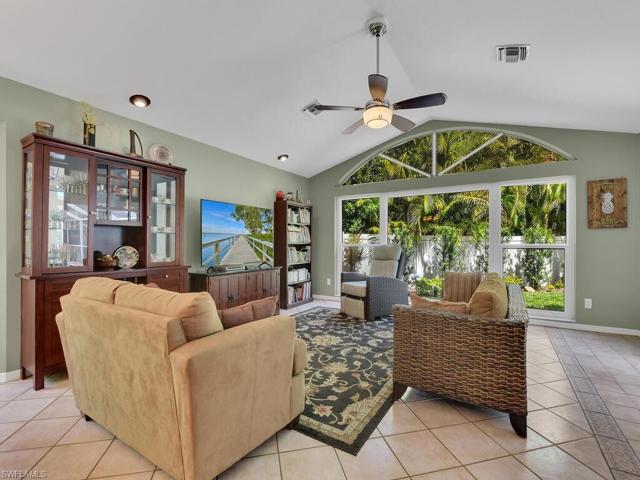 Spacious Family Room with Relaxing Views